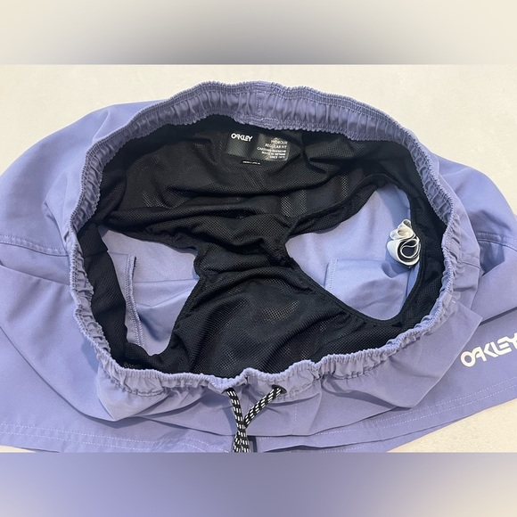 Oakley Hydrolix Regular Fit Men's Purple / Blue  Swim Trunks w Pockets Size XL - Picture 12 of 16